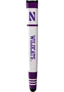 Northwestern Wildcats White Grip Stripe Putter Cover