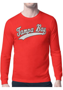 Starter Tampa Bay Buccaneers Red Tailsweep Long Sleeve T Shirt