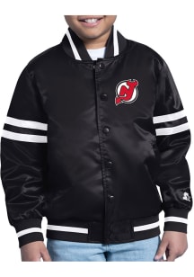 Starter New Jersey Devils Youth Black Shield Medium Weight Jacket