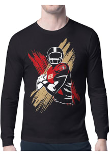 Starter San Francisco 49ers Black Player Long Sleeve T Shirt