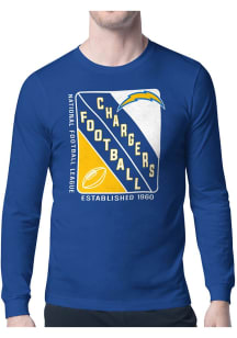 Starter Los Angeles Chargers Blue Shield Long Sleeve T Shirt