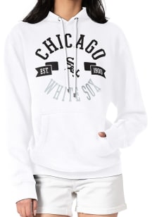 4Her Chicago White Sox Womens White City Hooded Sweatshirt