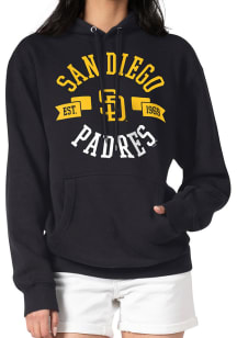 4Her San Diego Padres Womens Black City Hooded Sweatshirt