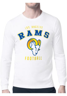 Starter Los Angeles Rams White Logo Long Sleeve T Shirt
