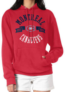 4Her Montreal Canadiens Womens Red City Hooded Sweatshirt