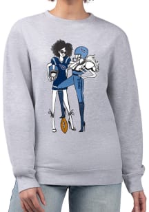 4Her Tennessee Titans Womens Grey Football Girls Crew Sweatshirt