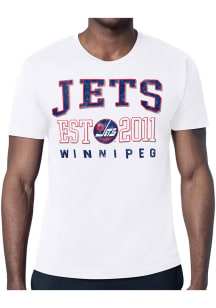 Starter Winnipeg Jets White Retro Short Sleeve T Shirt