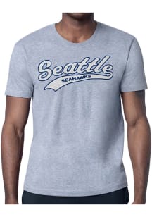 Starter Seattle Seahawks Grey Tailsweep Short Sleeve T Shirt