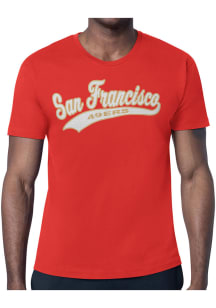 Starter San Francisco 49ers Red Tailsweep Short Sleeve T Shirt