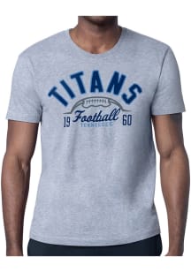 Starter Tennessee Titans Grey Half Ball Short Sleeve T Shirt