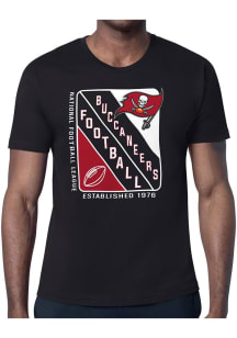Starter Tampa Bay Buccaneers Black Shield Short Sleeve T Shirt