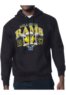 Starter Los Angeles Rams Mens Black 80s Logo Long Sleeve Hoodie
