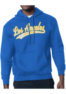 Starter Los Angeles Chargers Mens Blue Tailsweep Long Sleeve Hoodie
