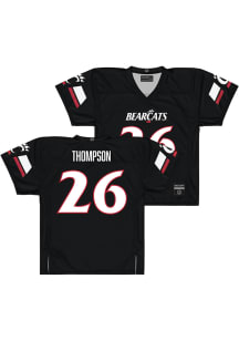 Jayzon Thompson  Campus Ink Cincinnati Bearcats Black NIL Football Jersey
