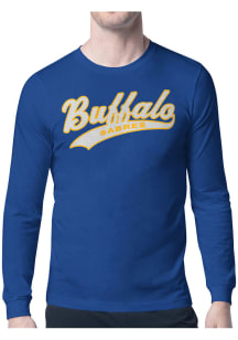 Starter Buffalo Sabres Blue Tailsweep Long Sleeve T Shirt