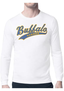 Starter Buffalo Sabres White Tailsweep Long Sleeve T Shirt