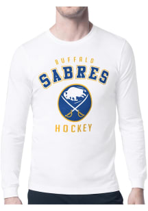 Starter Buffalo Sabres White Logo Long Sleeve T Shirt