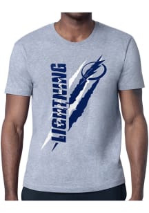 Starter Tampa Bay Lightning Grey Color Scratch Short Sleeve T Shirt