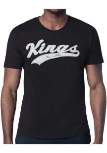 Starter Los Angeles Kings Black Tailsweep Short Sleeve T Shirt