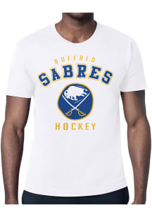 Starter Buffalo Sabres White Logo Short Sleeve T Shirt
