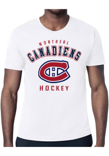 Starter Montreal Canadiens White Logo Short Sleeve T Shirt