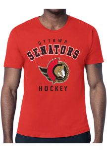 Starter Ottawa Senators Red Logo Short Sleeve T Shirt