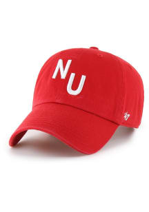 47 Nebraska Cornhuskers Vintage Clean Up Adjustable Hat - Red