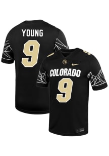 Richard Young  Nike Colorado Buffaloes Black NIL Name And Number Football Jersey