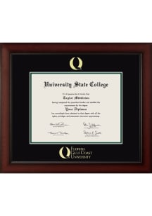 Florida Gulf Coast Eagles Embossed Paxton Diploma Frame - Black