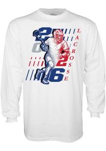 Blue 84 Big Ten White 2026 Big Ten Lacrosse Tournament Long Sleeve T Shirt