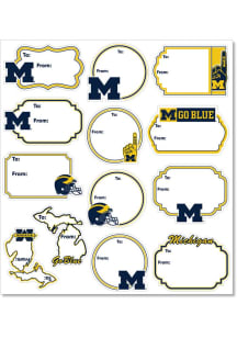 Michigan Wolverines Team Logo 8"x10" Gift Tags