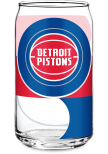 Detroit Pistons Glass Pint Glass - White