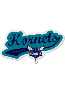 Charlotte Hornets Distressed Sport Shape Pennant - Teal