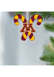 Minnesota Golden Gophers Candy Cane Decor