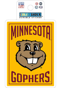 Minnesota Golden Gophers  Stickers - Red