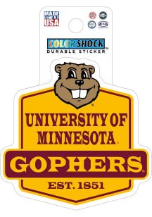 Minnesota Golden Gophers  Stickers - Red