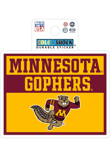 Minnesota Golden Gophers  Stickers - Red