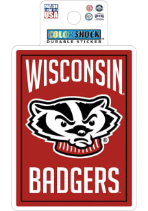 Wisconsin Badgers  Stickers -