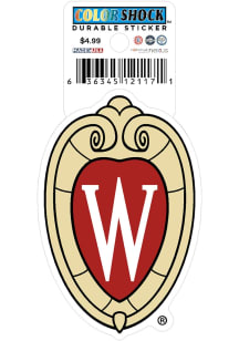 Wisconsin Badgers Durable Stickers -