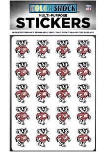 Wisconsin Badgers Sheet Stickers -