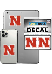 Nebraska Cornhuskers  Auto Decal - Scarlet Red