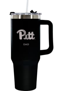 The Memory Company Pitt Panthers Dad 40oz Stainless Steel Tumbler - Black