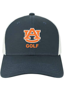 Legacy Auburn Tigers Golf Mid Pro Snap Trucker Adjustable Hat - Navy Blue