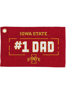 Iowa State Cyclones #1 Dad Waffle Golf Towel