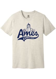 Summit Sportswear Ames Oatmeal Campus Town Short Sleeve Fashion T Shirt