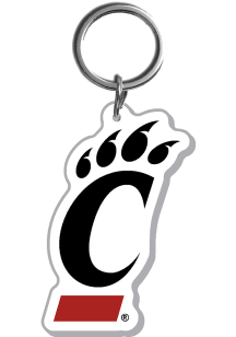 Cincinnati Bearcats Main Mark Acrylic Keychain - Red