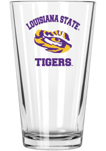 LSU Tigers 16oz Pint Glass - Purple