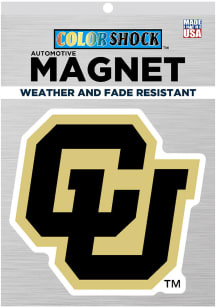 Colorado Buffaloes 4in Main Mark Magnet