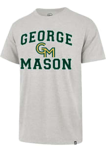 47 George Mason University Grey Union Arch Franklin Tee Short Sleeve Fashion T Shirt