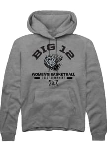 Summit Sportswear Big 12 Mens Graphite 2026 Women's Basketball Championship Long Sleeve Hoodie